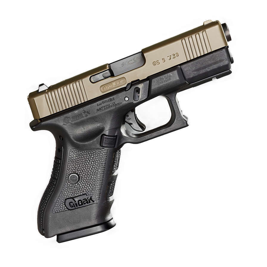 Glock Gen5 Series Pistol Png Dao21 PNG Image