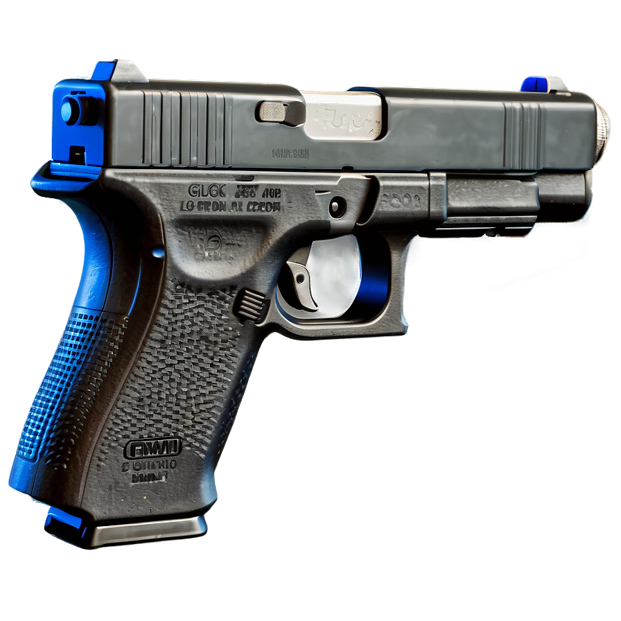 Glock Pistol Vector Png Qen31 PNG Image