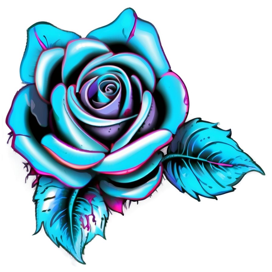 Glorious Rose Tattoo Image Png 6 PNG Image