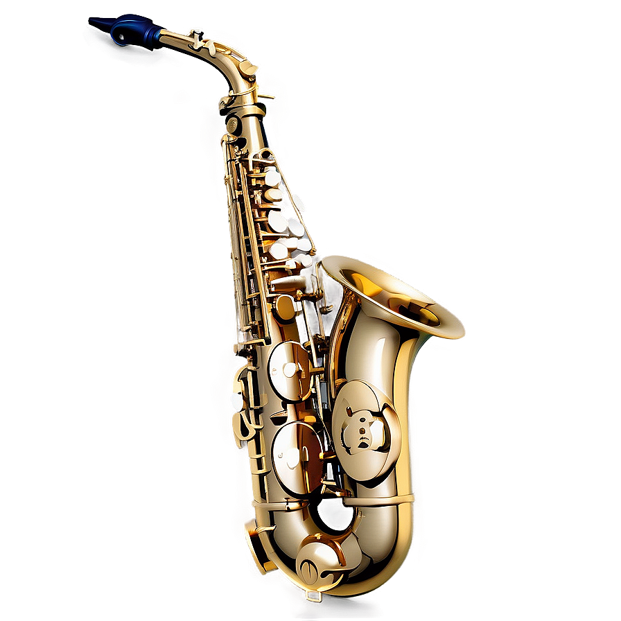 Glossy Alto Saxophone Png 28 PNG Image