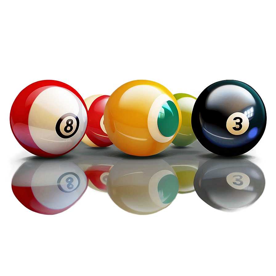 Glossy Billiard Ball Art Png Nsd PNG Image