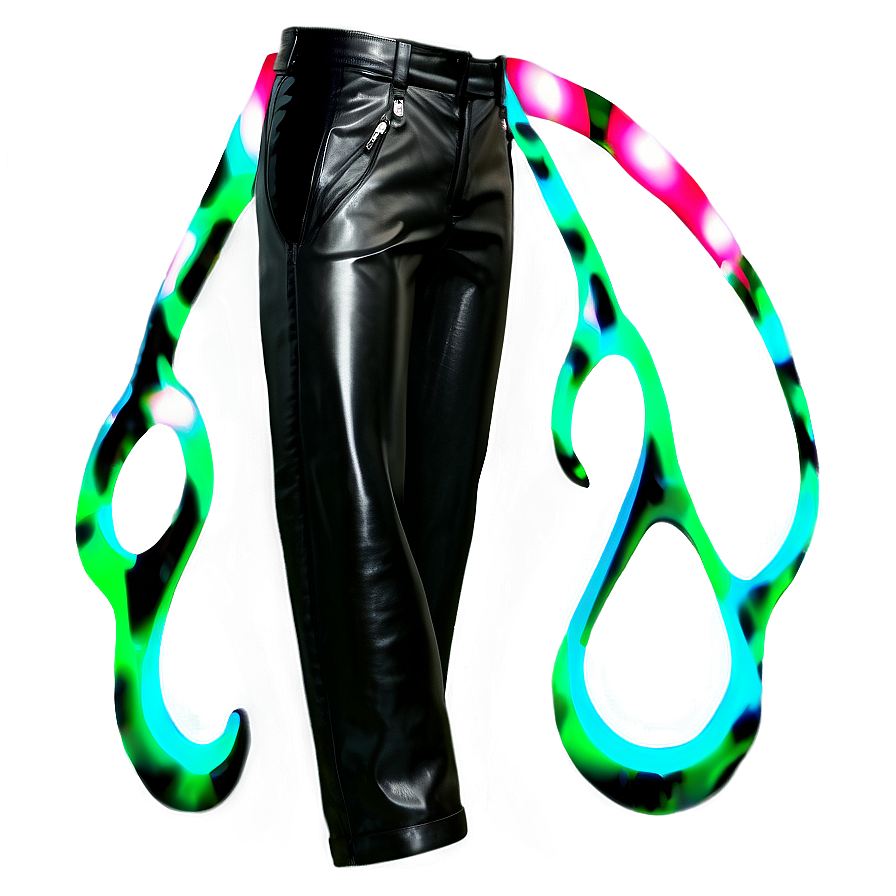 Glossy Black Pants Png 06212024 PNG Image