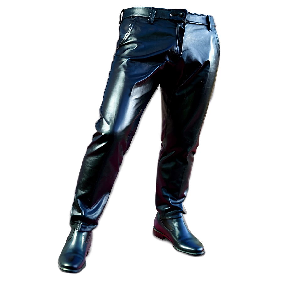 Glossy Black Pants Png Lqo PNG Image