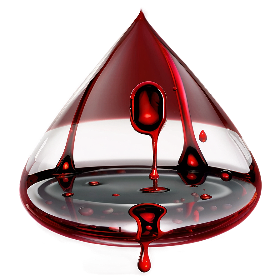 Glossy Blood Drop Icon Png Flp PNG Image