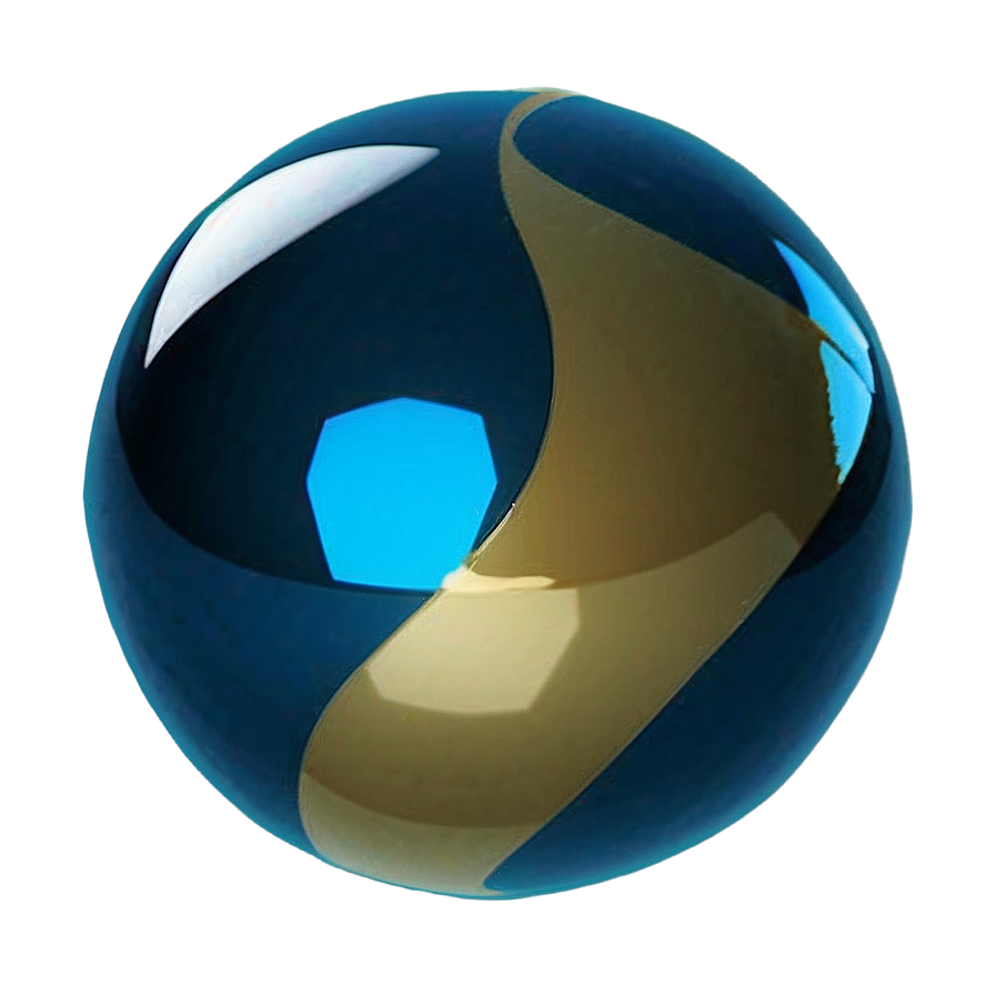 Glossy Blue Ball Png 25 PNG Image