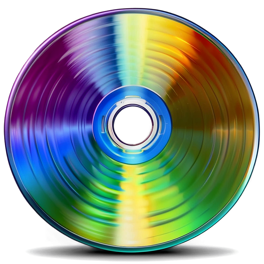 Glossy Cd Disc Png Dlt71 PNG Image