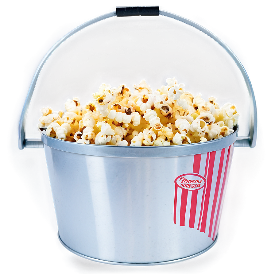 Glossy Finished Popcorn Bucket Png 06132024 PNG Image