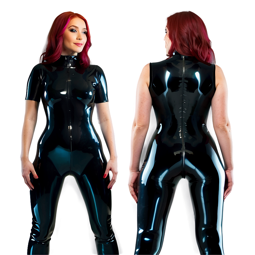 Glossy Latex Bodysuit Png 33 PNG Image