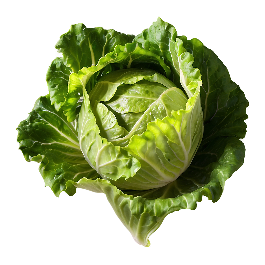 Glossy Lettuce Leaf Png Kxw71 PNG Image