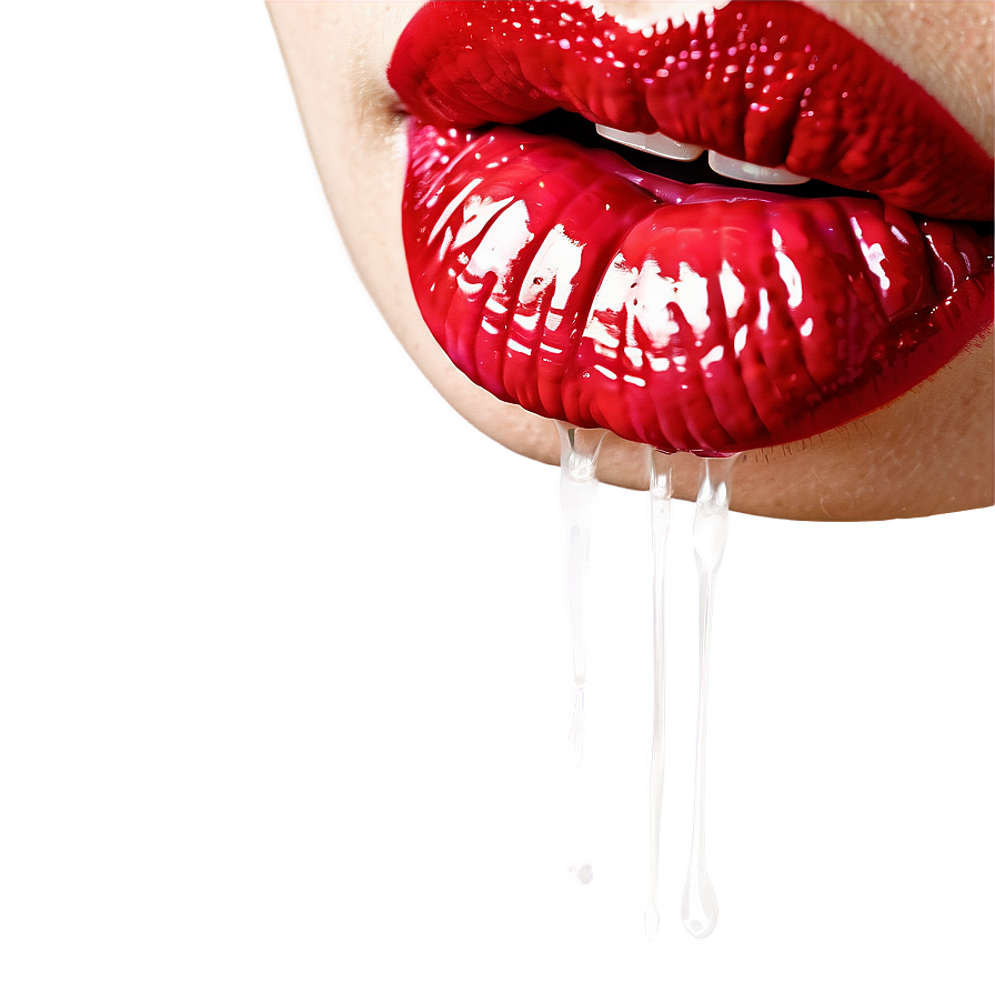 Glossy Lips Closeup Png Uvy PNG Image