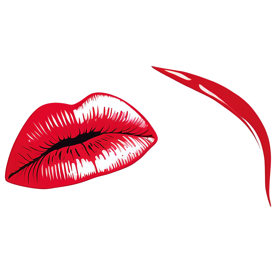 Glossy Lips Drawing Png Lbc64 PNG Image