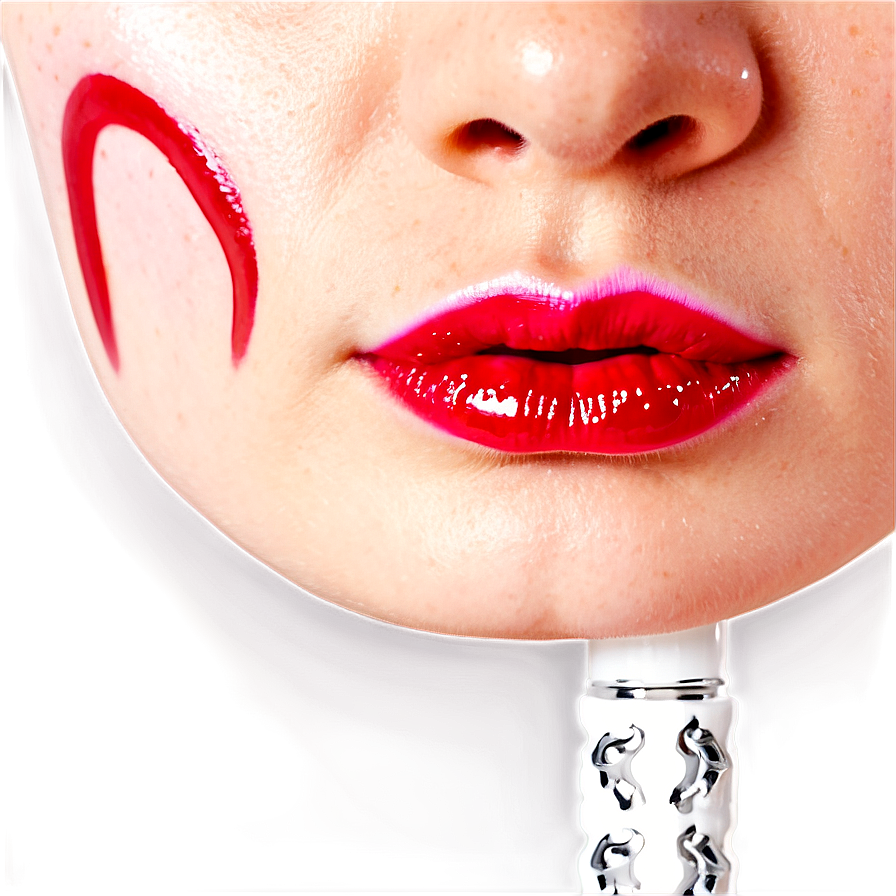 Glossy Lips Makeup Png Jkg PNG Image