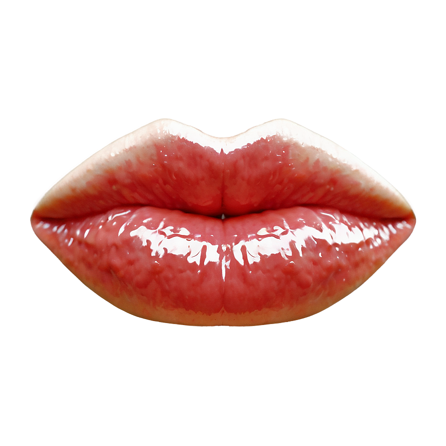 Glossy Lips Overlay Png Euc70 PNG Image