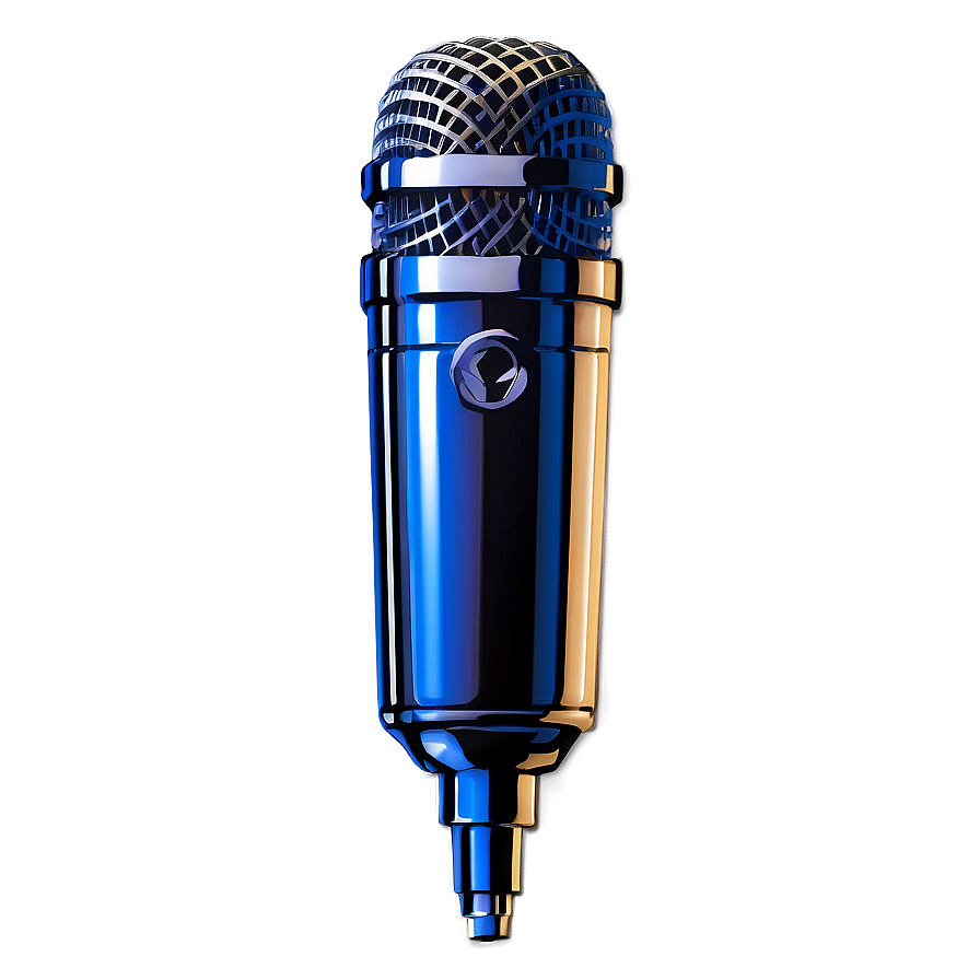 Glossy Radio Microphone Png 06272024 PNG Image