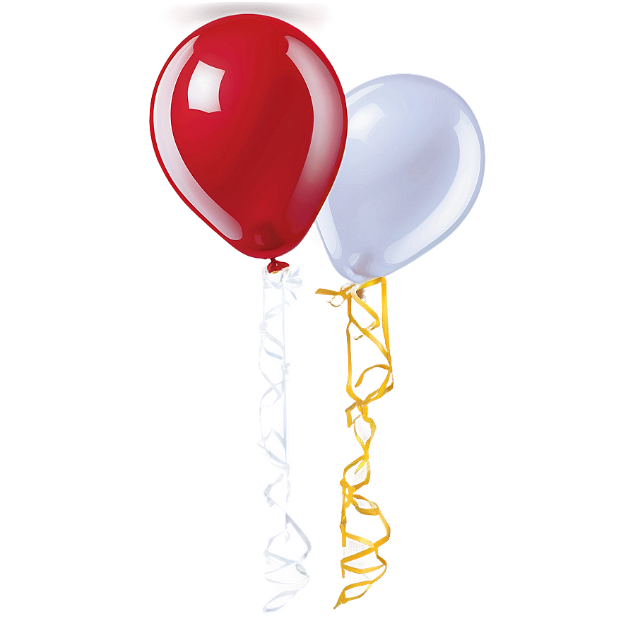 Glossy Red Balloons Png 06132024 PNG Image