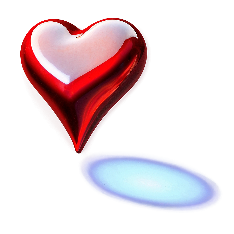 Glossy Red Heart Png Pif39 PNG Image