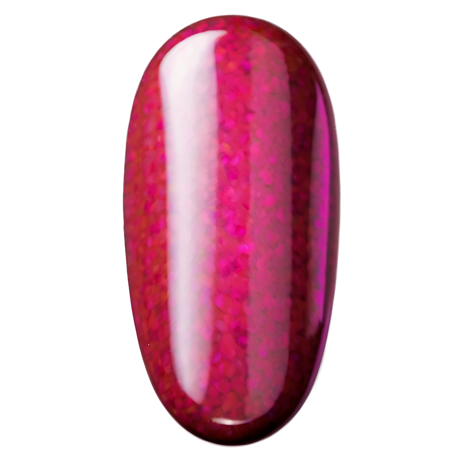 Glossy Single Acrylic Nail Png 06272024 PNG Image