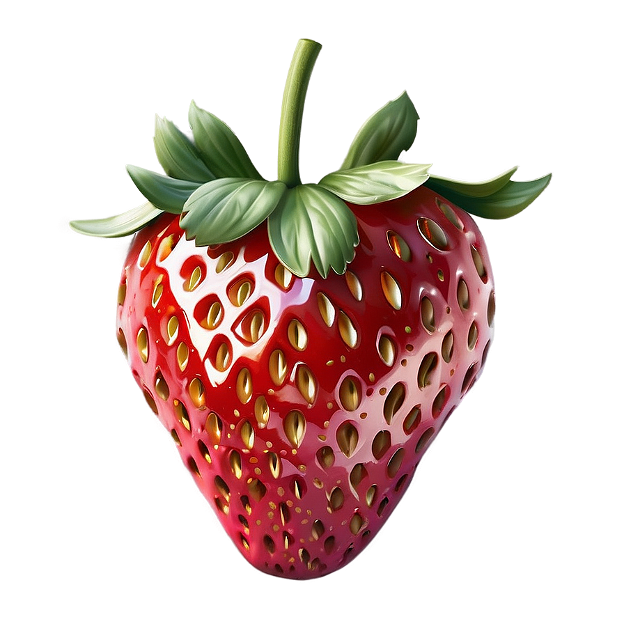 Glossy Strawberry Png Bdb88 PNG Image