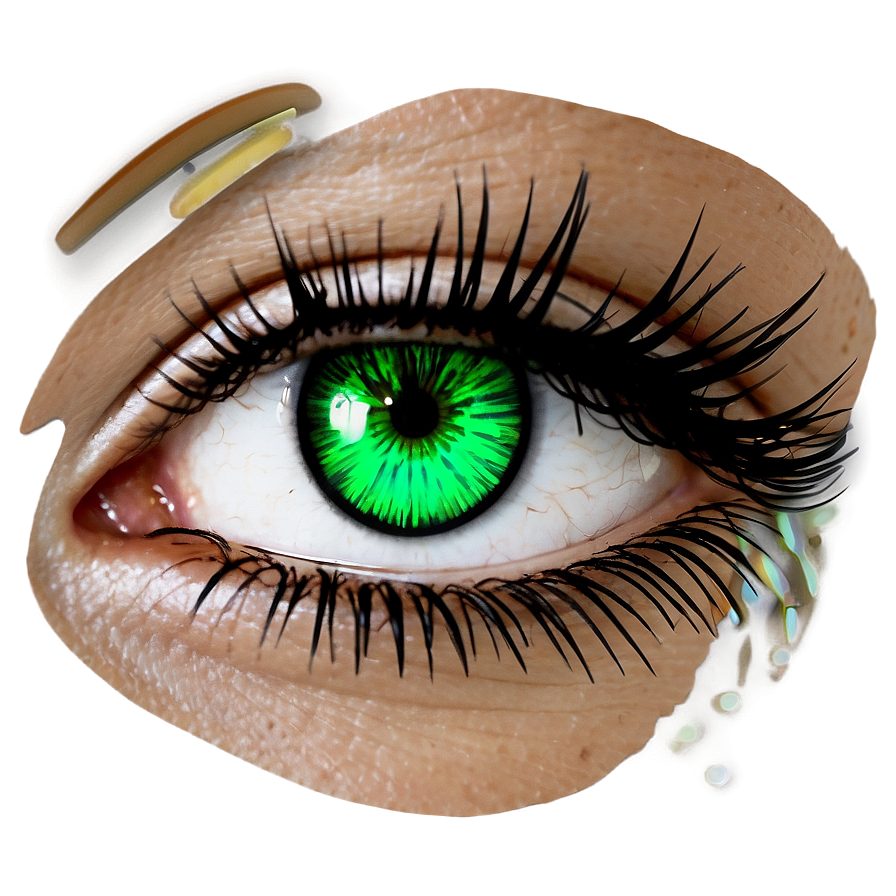 Glow-in-the-dark Eyelashes Png Ndp33 PNG Image