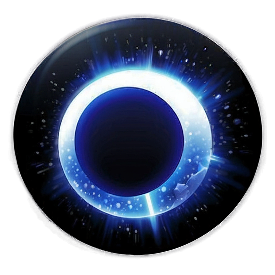 Glowing Blue Circle Png 30 PNG Image