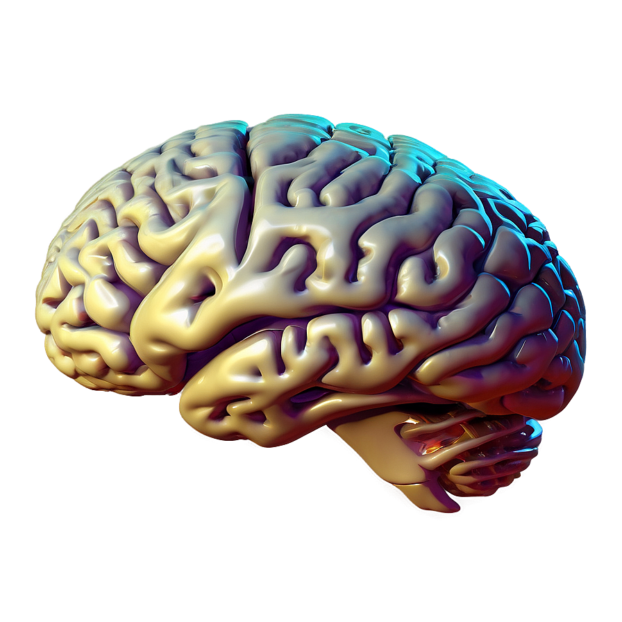 Glowing Brain Idea Png Ire61 PNG Image