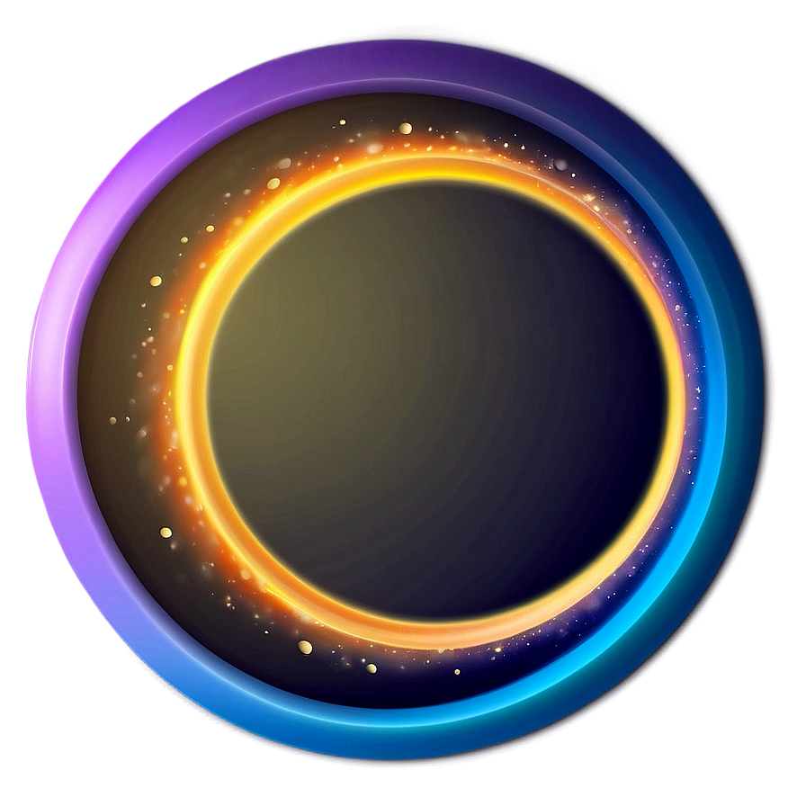 Glowing Circle Background Png 8 PNG Image