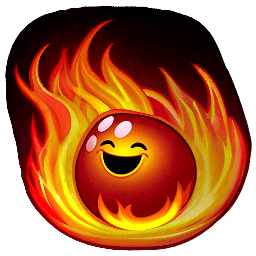 Glowing Fire Emoji Image Png 05042024 PNG Image