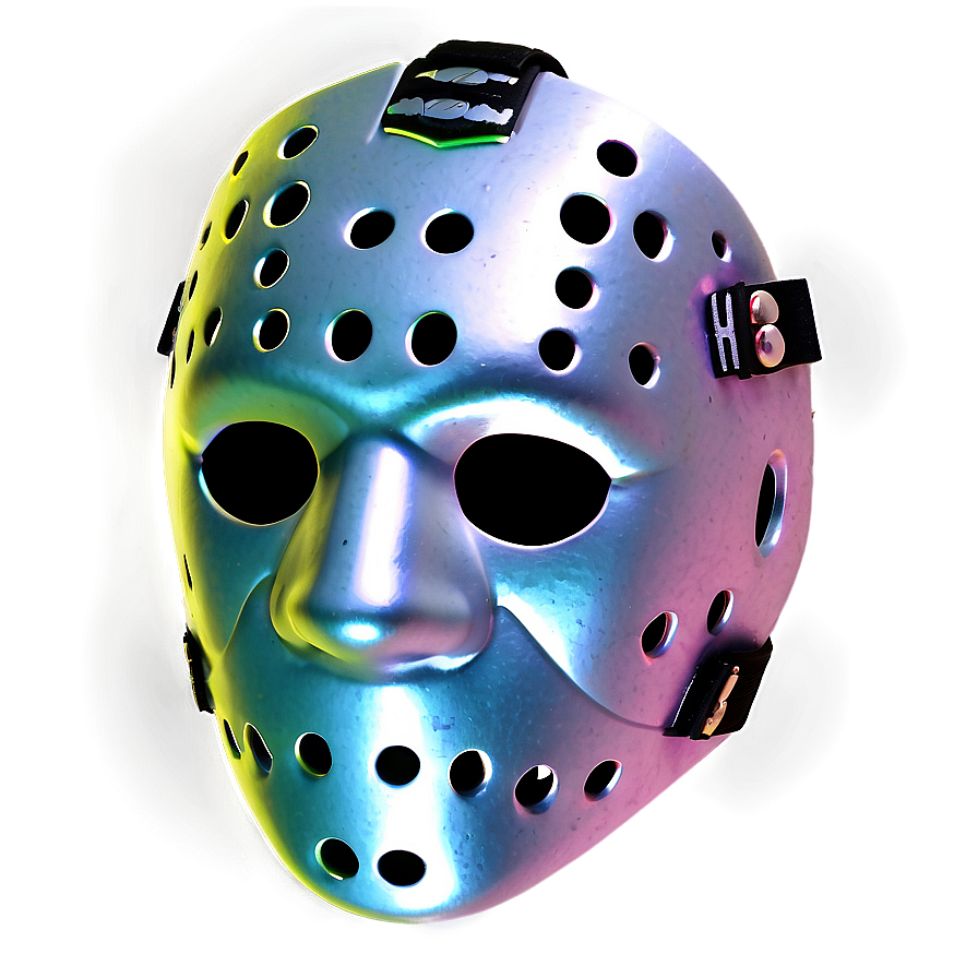 Glowing Hockey Mask Effect Png Lap PNG Image