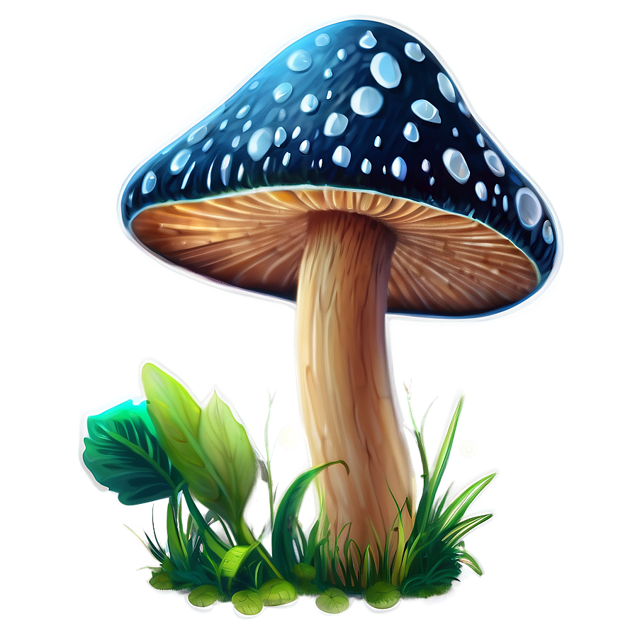 Glowing Mushroom Png Isr91 PNG Image