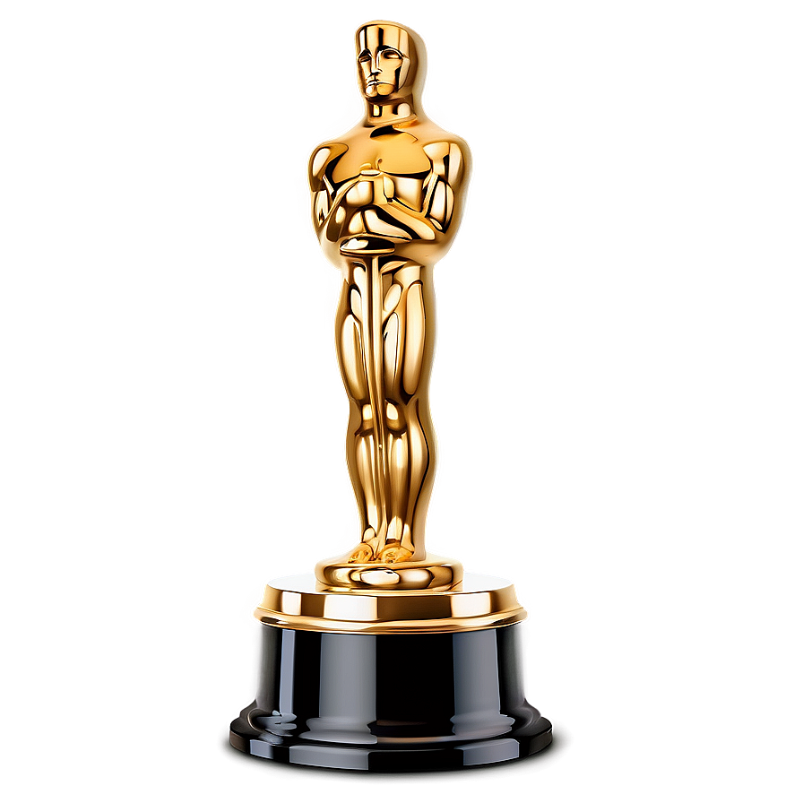 Glowing Oscar Trophy Png 99 PNG Image