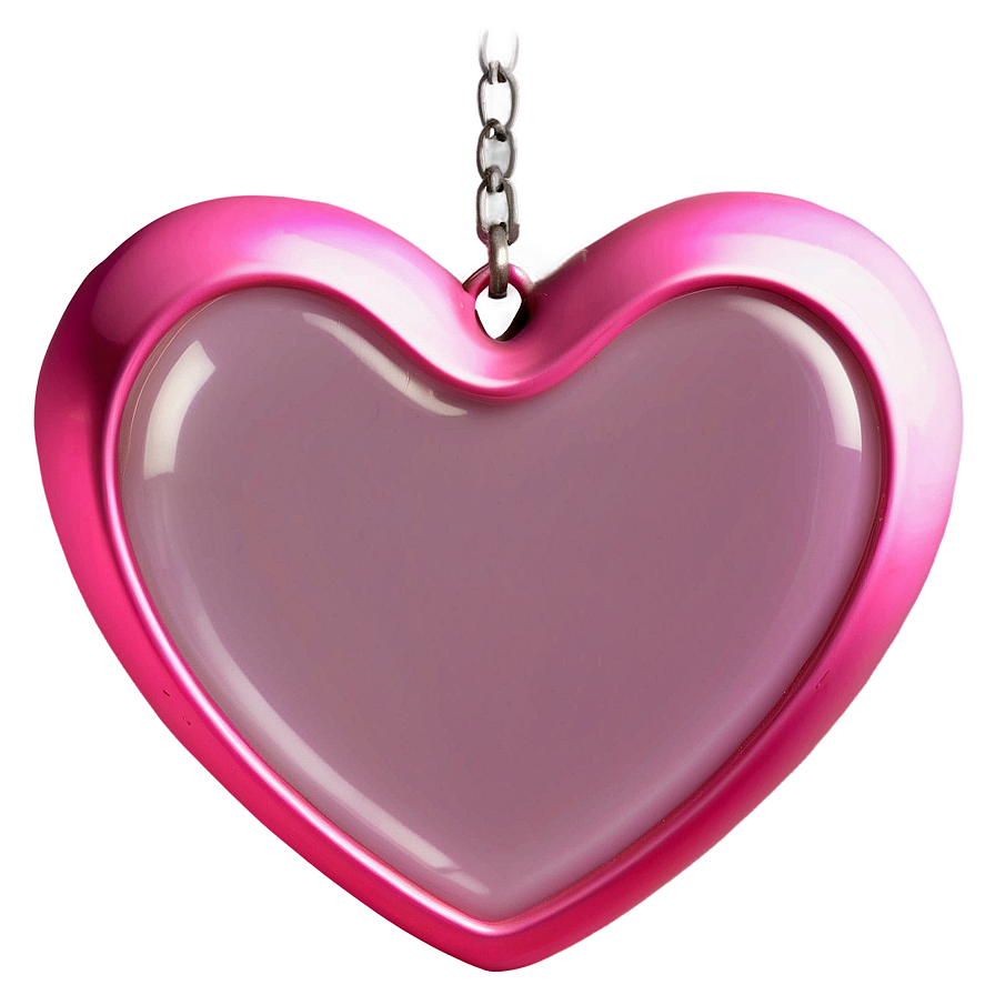 Glowing Pink Hearts Png Dub44 PNG Image