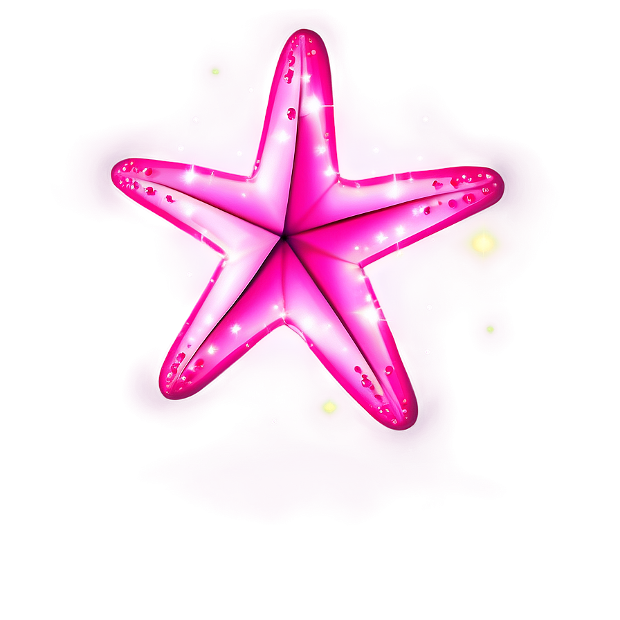 Glowing Pink Stars Png Cku42 PNG Image