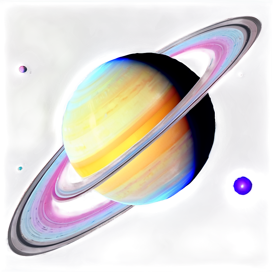 Glowing Saturn Picture Png Fpv PNG Image