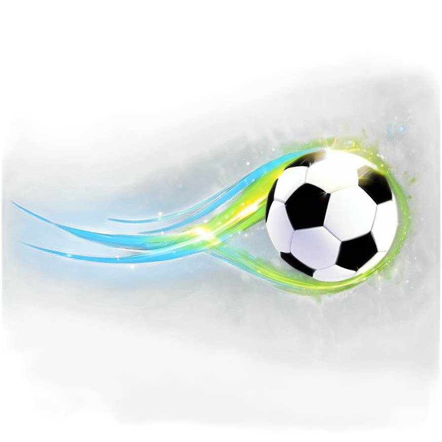 Glowing Soccer Ball Art Png 43 PNG Image