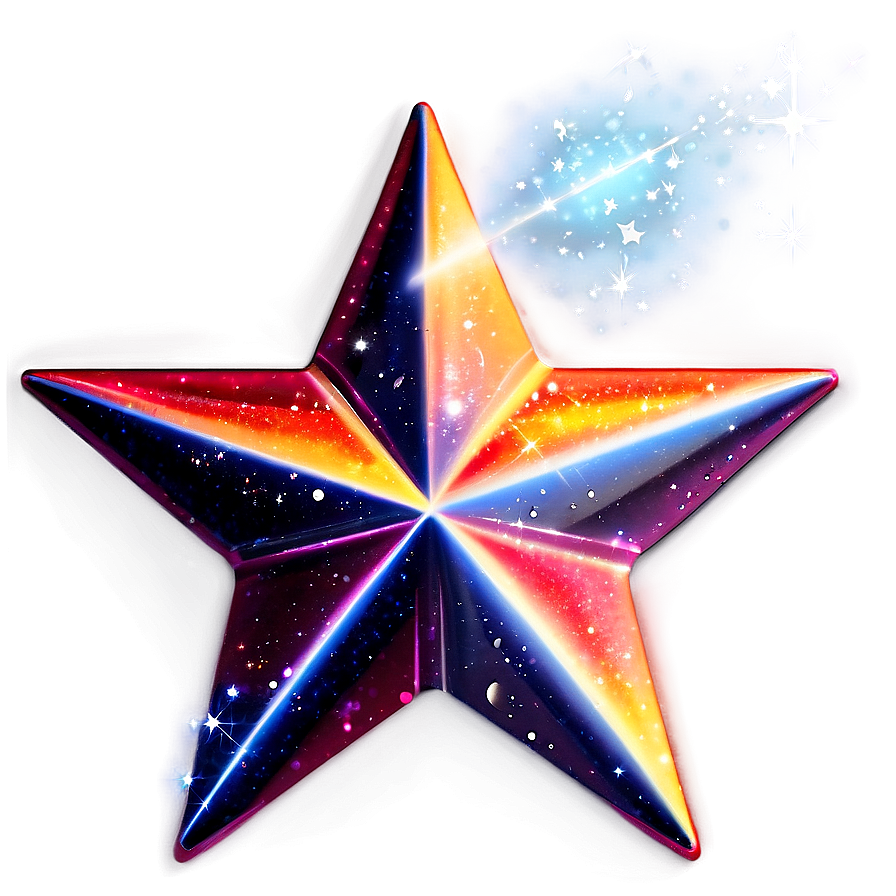 Glowing Sparkle Star Light Png Dnq PNG Image