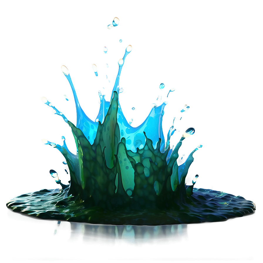 Glowing Splash Png Sym PNG Image