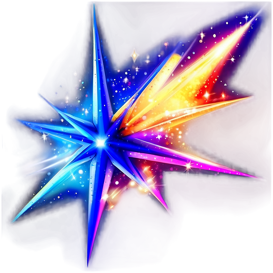 Glowing Star Sparkle Png Ptv93 PNG Image