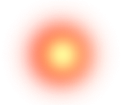 Glowing Sun Graphic PNG Image