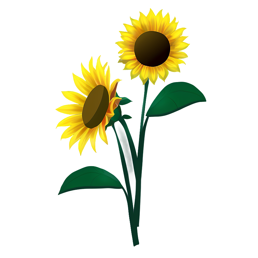 Glowing Sunflower Png 51 PNG Image