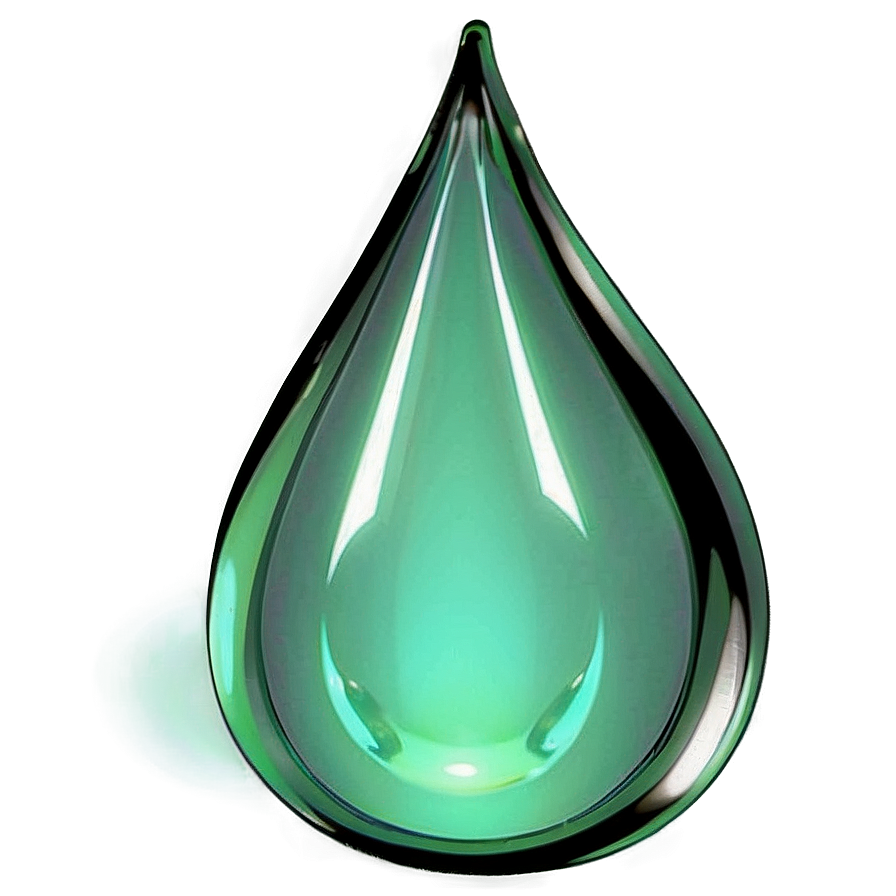 Glowing Teardrop Png 05252024 PNG Image