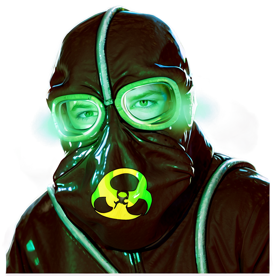 Glowing Toxic Hazard Png Ojg34 PNG Image