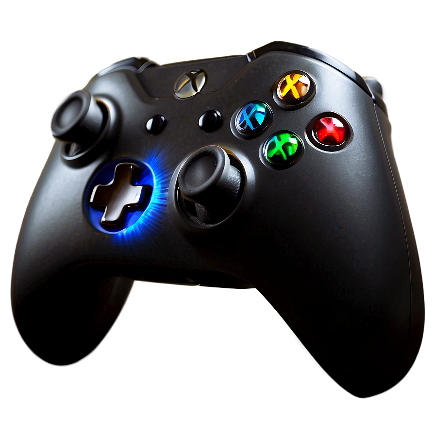 Glowing Xbox Controller Concept Png 33 PNG Image