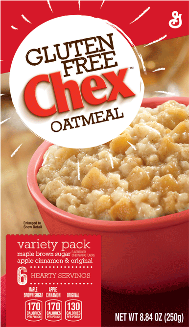 Gluten Free Chex Oatmeal Variety Pack PNG Image