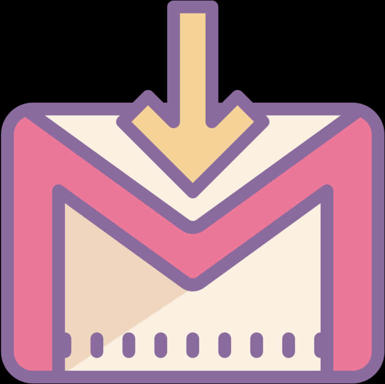 Gmail Logo Stylized Download Icon PNG Image