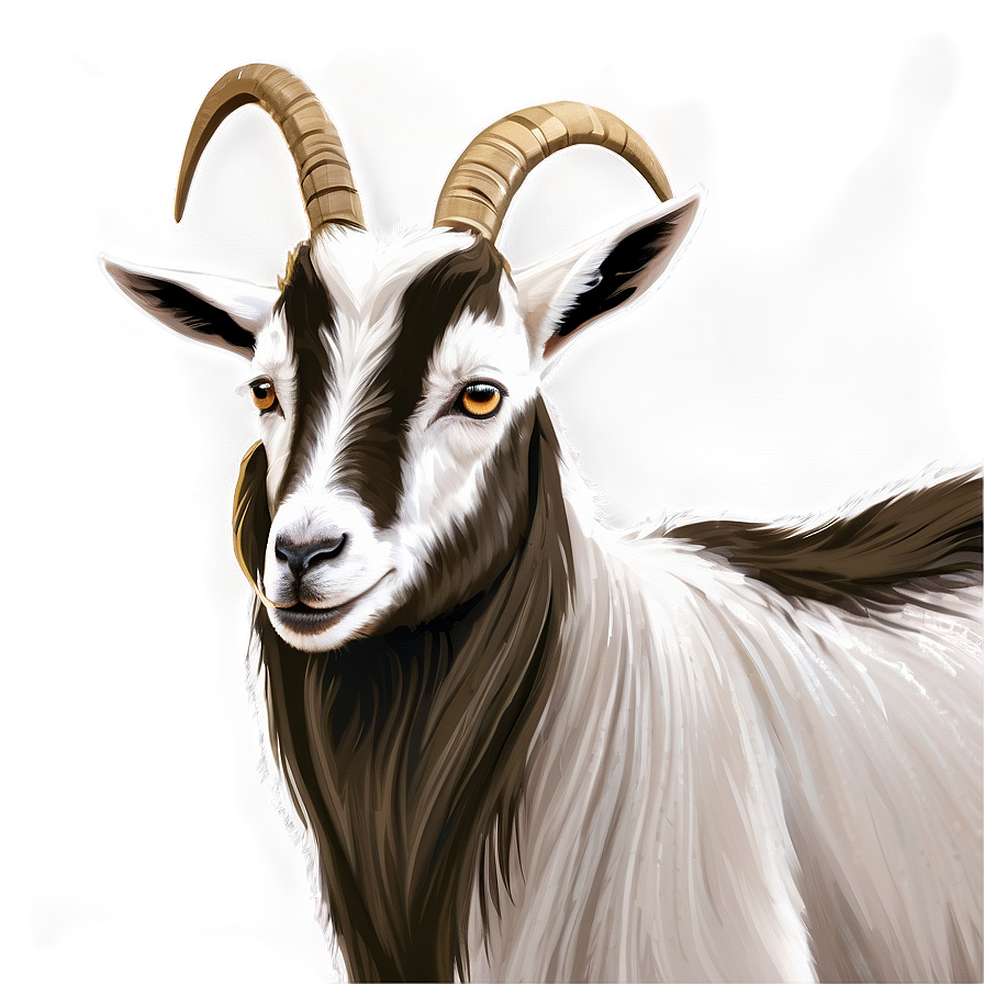 Goat Drawing Png Etu PNG Image