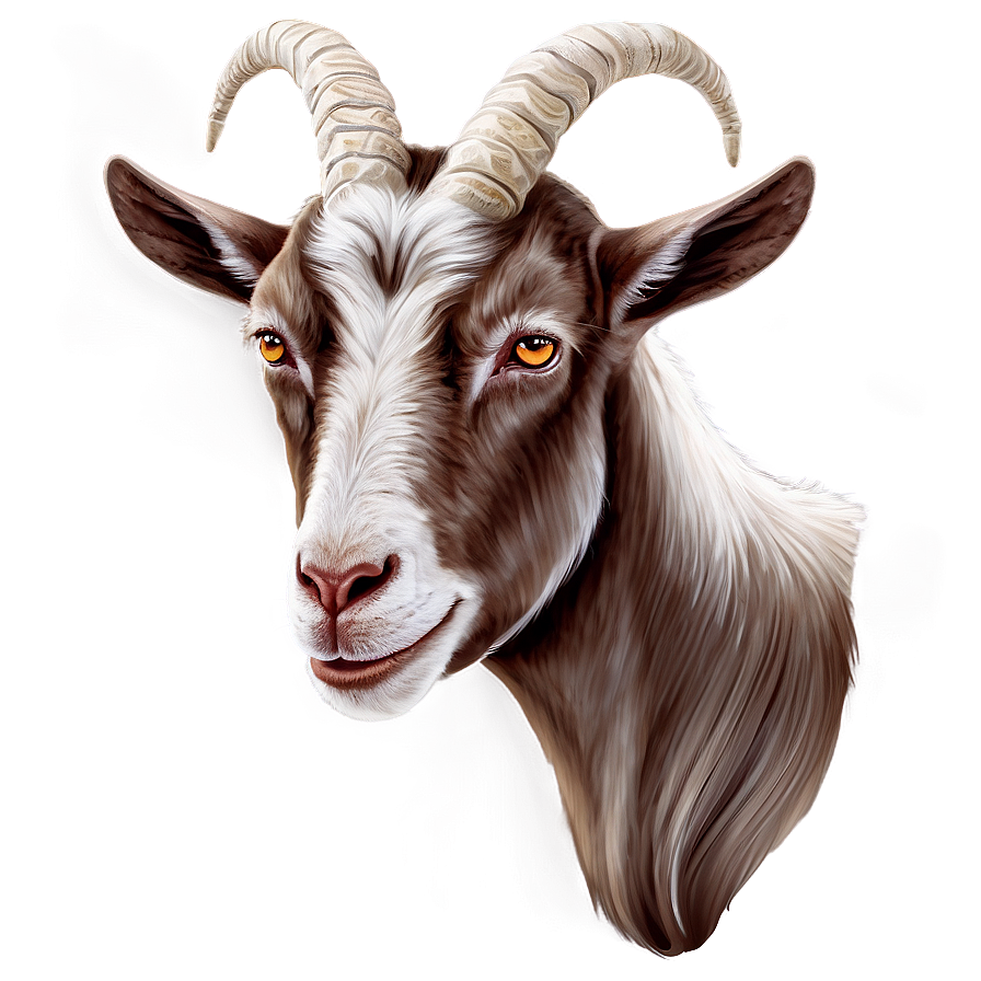 Goat Illustration Png Mrr53 PNG Image