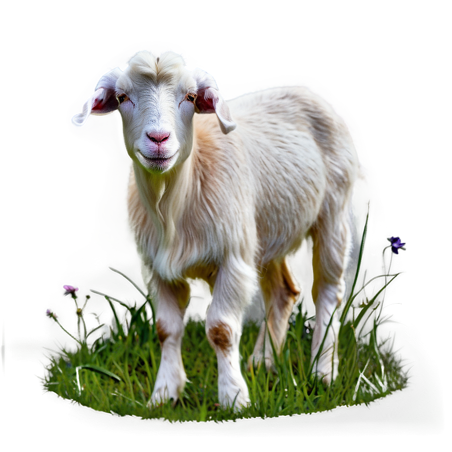 Goat In Field Png 05232024 PNG Image