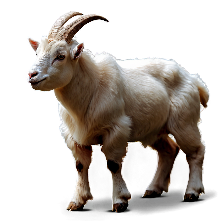 Goat In Nature Png Brg PNG Image