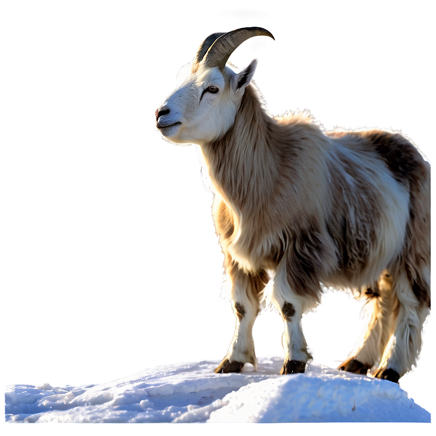 Goat On Mountain Png Idk9 PNG Image