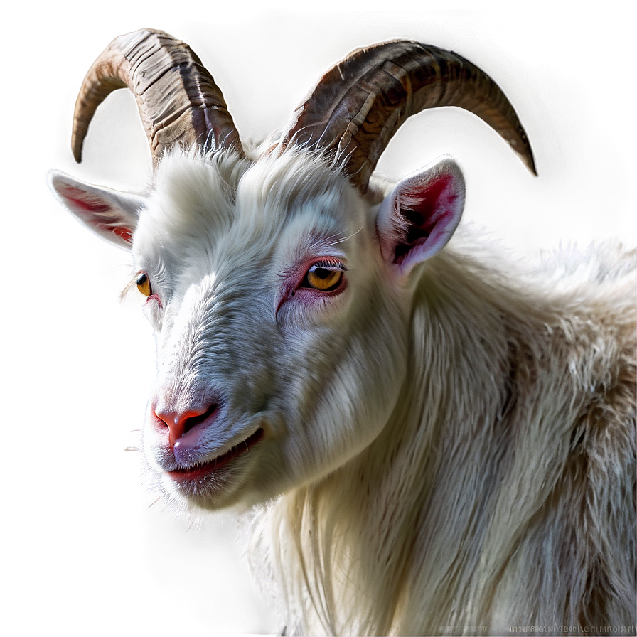 Goat With Horns Png 05232024 PNG Image